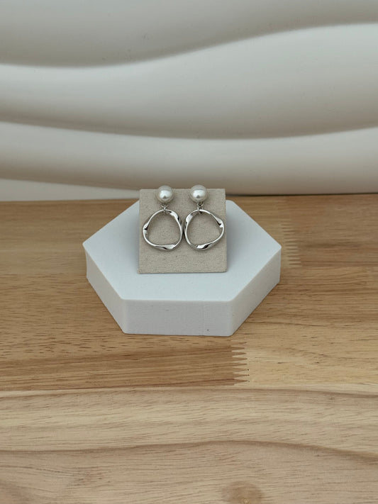 Silver Earring Drop-0012