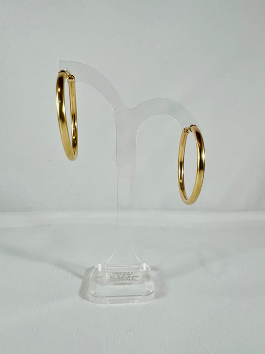 Gold Filled hoop #S-165